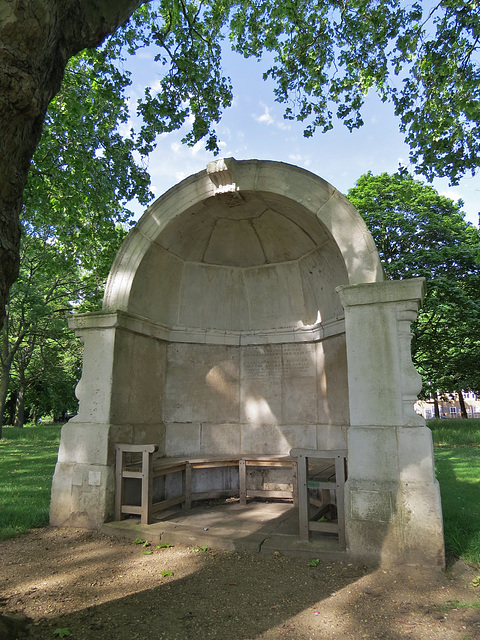 london bridge shelter, victoria park, london