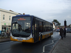 DSCF4562 Johnsons Coach and Bus YJ59 GFE in Stratford-upon-Avon - 28 Feb 2o14