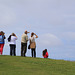 Dolphin spotters at Spey Bay, spotted by me.