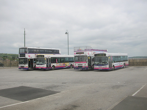 DSCN1035 First Devon and Cornwall line up at Penzance