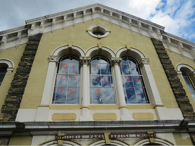 victoria park baptist church, grove road, old ford, london