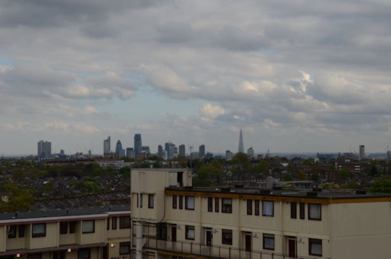 View from the reservoir