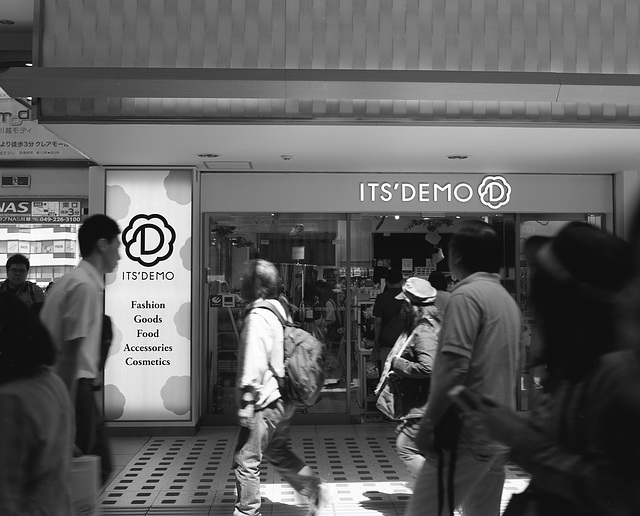 Shop in the railway station