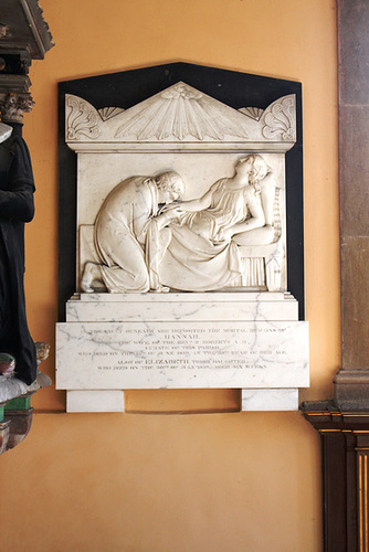 Memorial by Sir Francis Chantrey, Saint Rumbold, Stoke Doyle, Northamptonshire