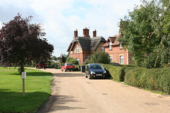 General view of The Green, looking West, Somerleyton