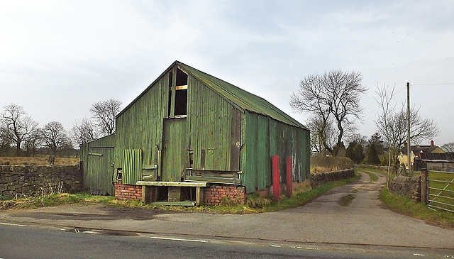 Corrugated storage