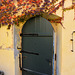 Zagreb Old Town - courtyard door