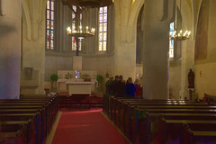 St. Mark's interior - christening