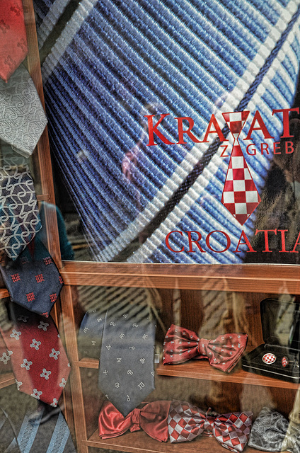 we have Croatia to thank for the necktie...