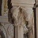 detail, colums in the Franciscan monastery cloister