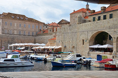 Dubrovnik port area
