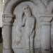 Detail of font, Saint Martin's Church, Fincham, Norfolk