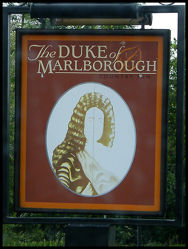 Duke of Marlborough pub sign