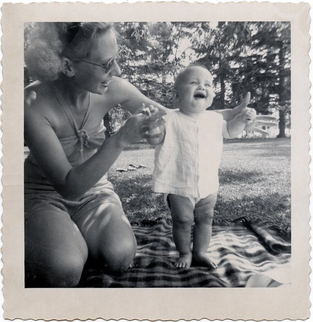 Baby On A Blanket, 1949