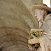 Statue de St-Jérôme (XVe s.) - Abbaye du Bec-Hellouin - Eure - Haute Normandie