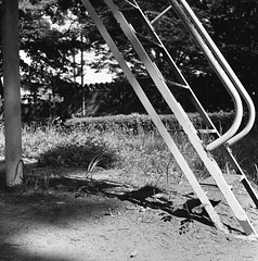 Ladder of the slide