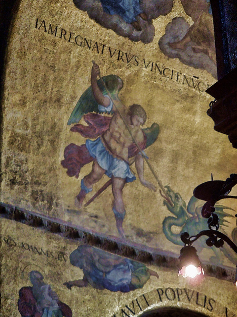 Saint George, inside Saint Mark's