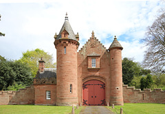 Lodge to Ayton Castle, Borders, Scotland