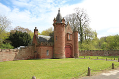 Lodge to Ayton Castle, Borders, Scotland