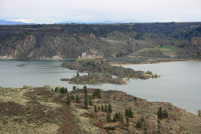 Upper Grand Coulee and Banks Lake