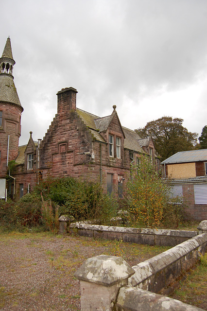 Crawfordton House, Dumfries and Galloway (now restored)