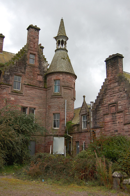 Crawfordton House, Dumfries and Galloway (now restored)