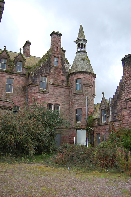 Crawfordton House, Dumfries and Galloway (now restored)