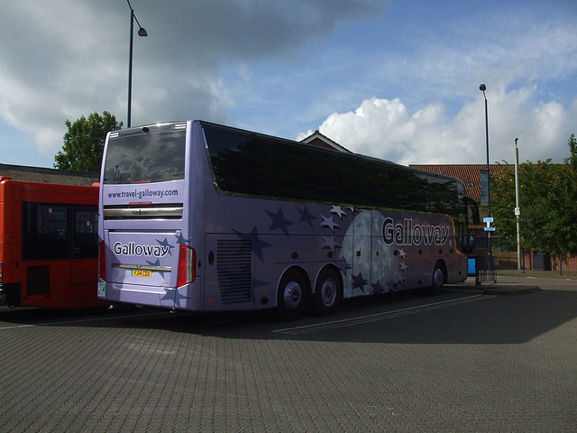 Galloway YJ14 CDX in Bury St. Edmunds - 23 May 2014 (DSCF5135)