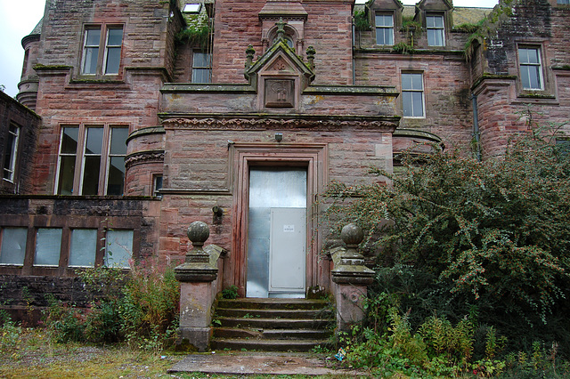 Crawfordton House, Dumfries and Galloway (now restored)