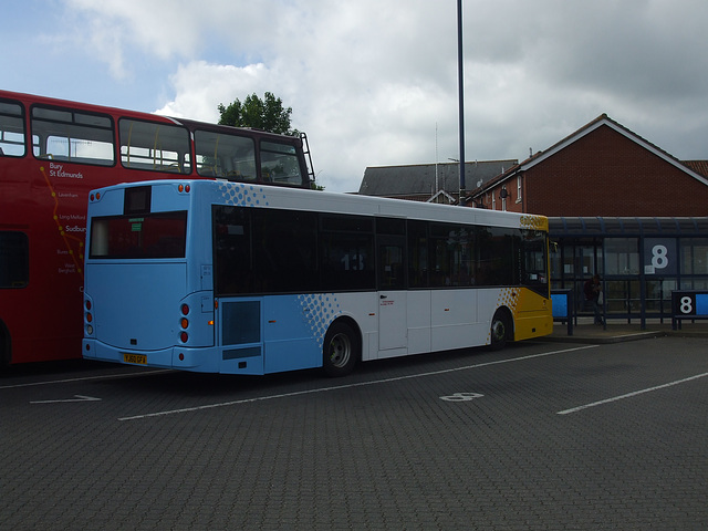 Galloway 331 (YJ60 GFA) in Bury St. Edmunds - 23 May 2014 (DSCF5139)