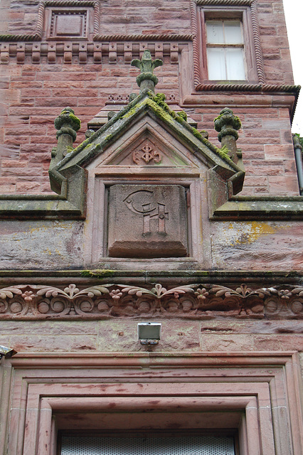 Crawfordton House, Dumfries and Galloway (now restored)