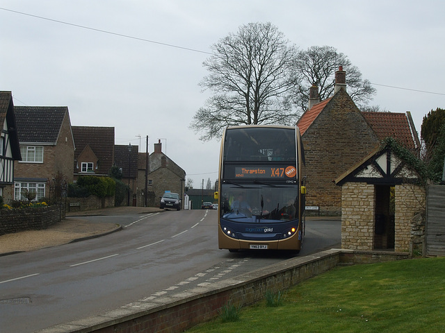 DSCF4669 Stagecoach (United Counties) YN63 BYJ at Great Doddington - 20 Mar 2014 DSCF4669 Stagecoach (United Counties) YN63 BYJ at Great Doddington - 20 Mar 2014