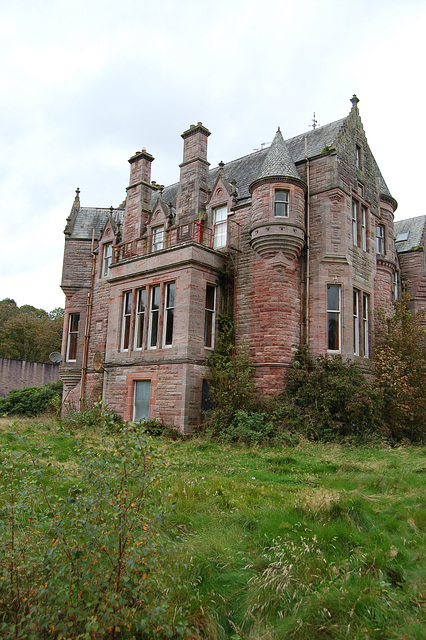 Crawfordton House, Dumfries and Galloway (now restored)