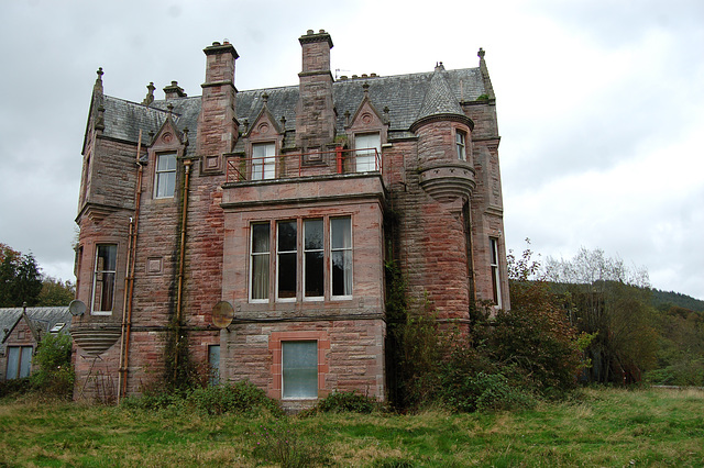 Crawfordton House, Dumfries and Galloway (now restored)