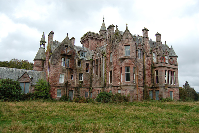 Crawfordton House, Dumfries and Galloway (now restored)