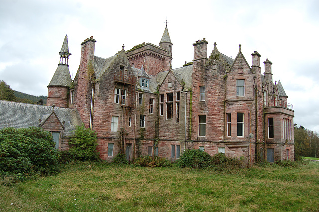 Crawfordton House, Dumfries and Galloway (now restored)