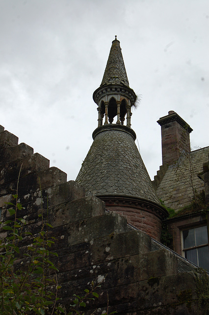 Crawfordton House, Dumfries and Galloway (now restored)