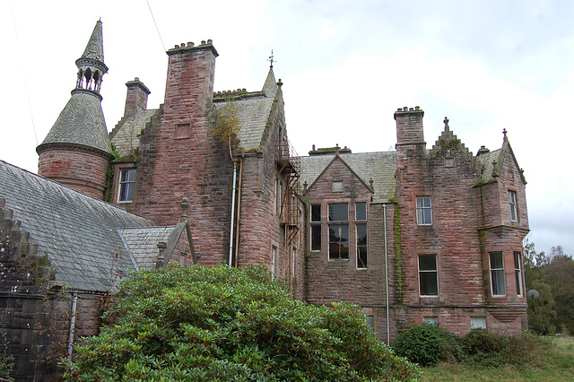 Crawfordton House, Dumfries and Galloway (now restored)