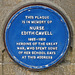 Edith Cavell Blue Plaque
