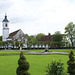 Kirche und Park von Schloss Zeil