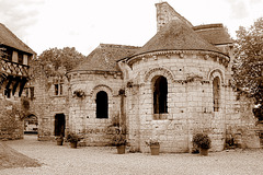 Chapelles de l'église du Prieuré de St-Cosme