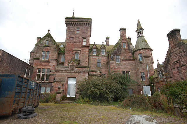 Crawfordton House, Dumfries and Galloway (now restored)