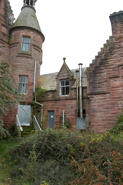 Crawfordton House, Dumfries and Galloway (now restored)