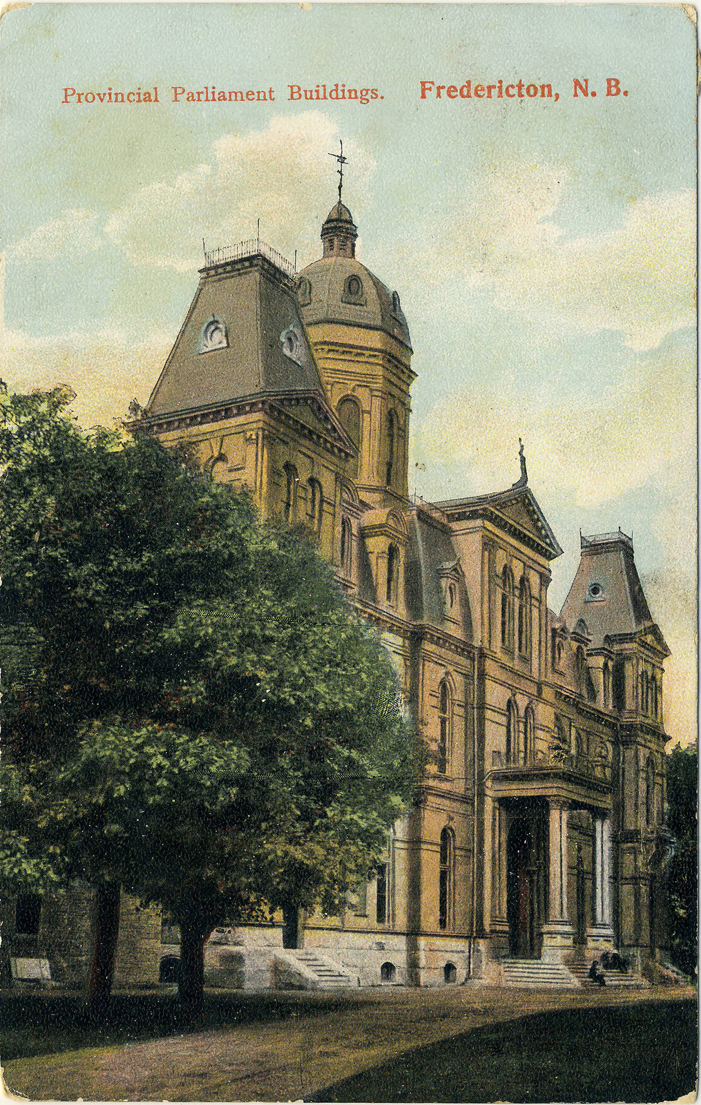 Provincial Parliament Buildings, Fredericton, N.B.