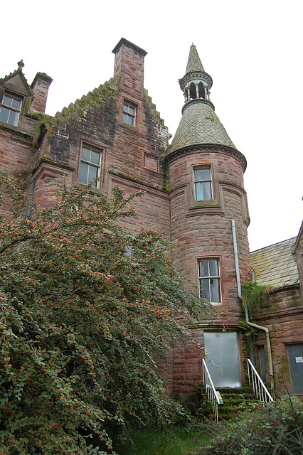 Crawfordton House, Dumfries and Galloway (now restored)