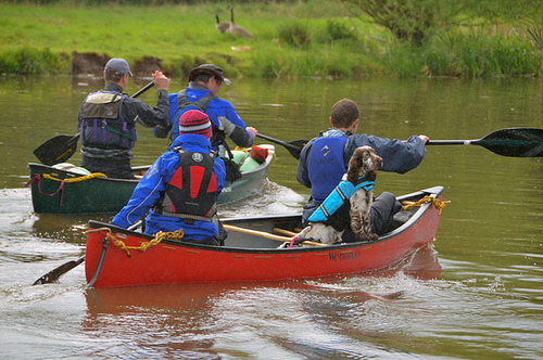 Canal users, Great Haywood