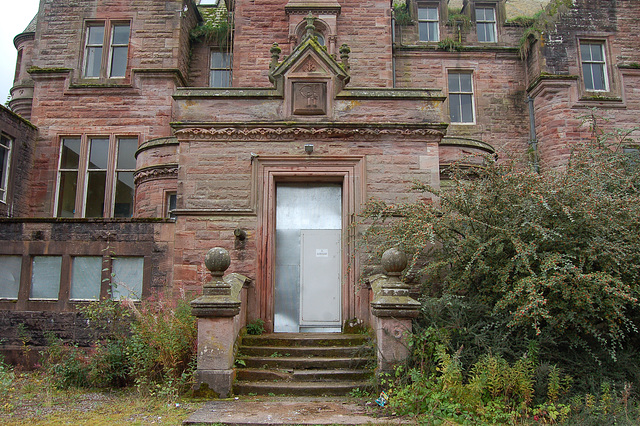 Crawfordton House, Dumfries and Galloway (now restored)