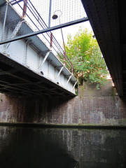 rail bridge, regent's canal, london