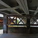 rail bridge, regent's canal, london