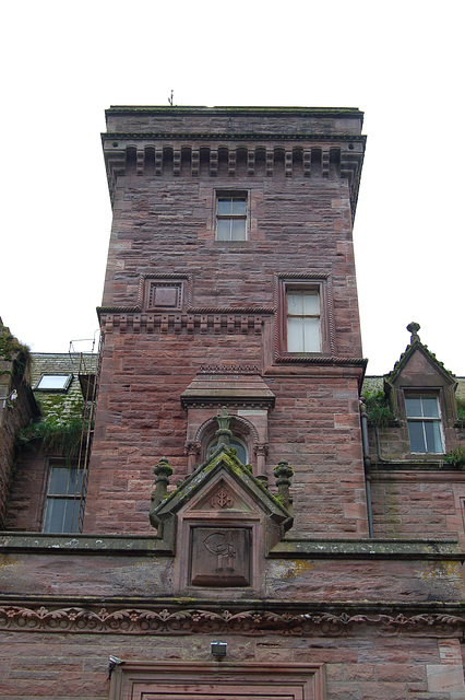 Crawfordton House, Dumfries and Galloway (now restored)